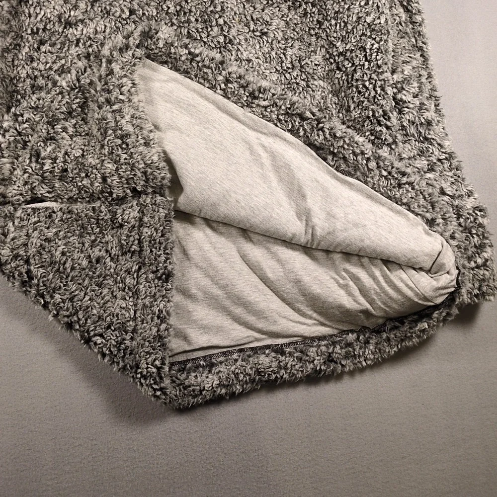 Weatherproof Vintage Women's XXL Frosty Tipped Sherpa 1/4 Zip Pullover Lined - Picture 7 of 7